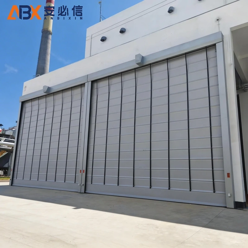 马鞍山市软帘堆积门